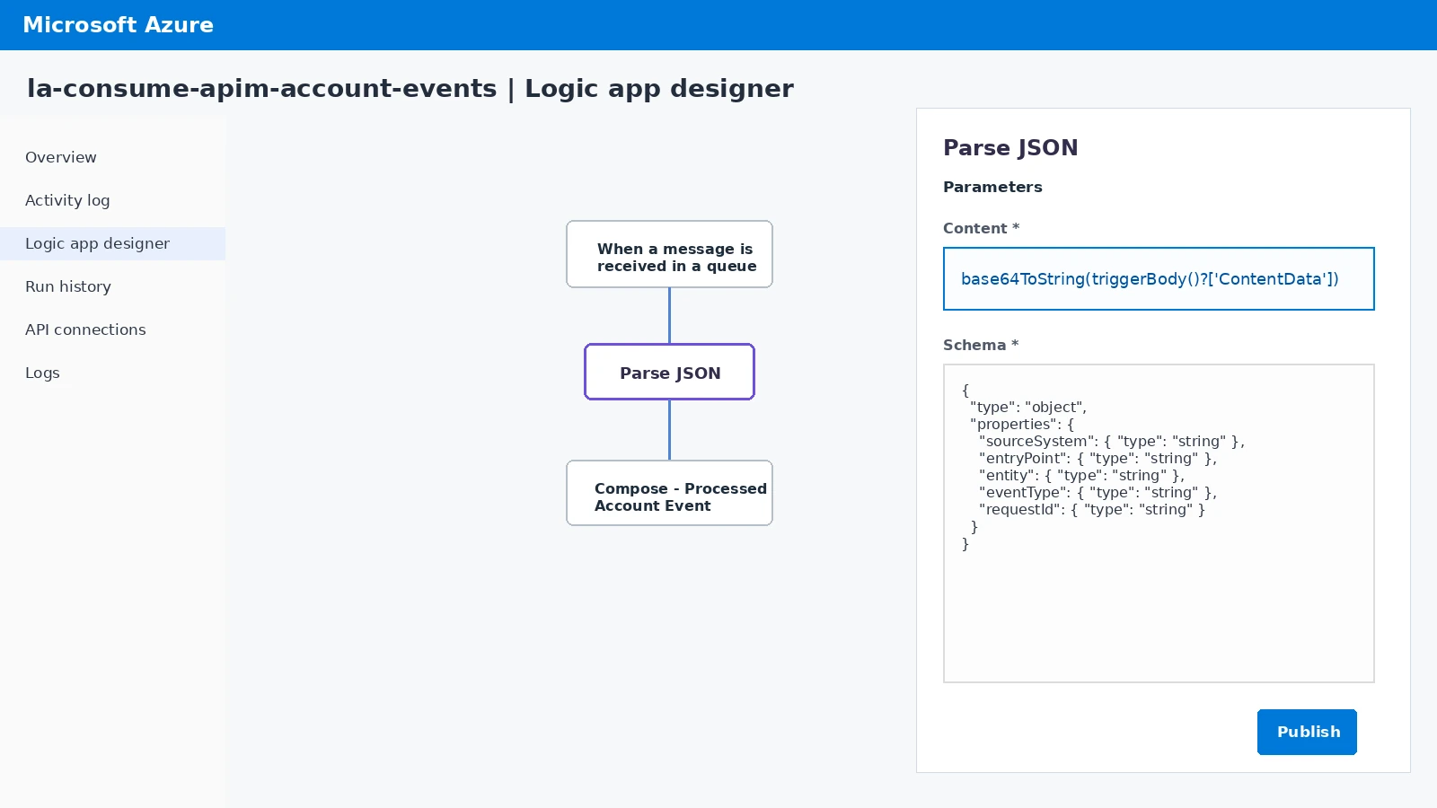 Parse JSON fixed expression