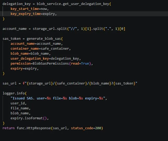 Download function SAS logic